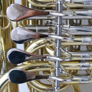 <span class=keywords><strong>Tuba</strong></span> professionnelle de haute qualité à 4 pistons rotatifs, instruments en cuivre - Product Image 2