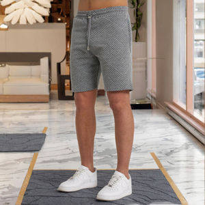 Pantalones Cortos Deportivos Casuales de Algodón para Hombre, con Cordón, Transpirables, de Secado Rápido, de Alta Calidad, Cintura Media, Estilo Urbano, Color Sólido, Personalizables - Product Image 2