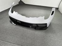 Vente chaude pour ferrari 458 Kit de carrosserie en Fiber de carbone ferrari 458 pare-chocs avant en Fiber de carbone Style V