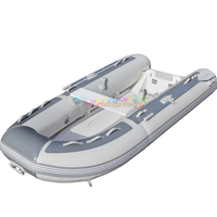 Bateau pneumatique à plancher en aluminium, bateau à réaction électrique personnel, bateau pneumatique rigide Zodiac, bateau pneumatique, bateau à rames, vente chaude