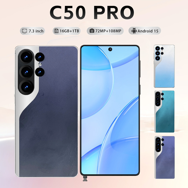Android15 System 5G Smartphone Original Brand New Camon50 Pro 108MP Rear Camera Supports English Language Mobile Phone