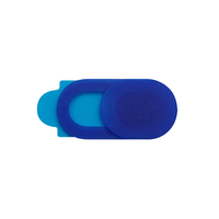 GIFTEK Nouvelle conception de cache-objectif rond pour mini-caméra, compatible avec les smartphones et les ordinateurs portables, en ABS flexible, protection anti-espionnage pour webcam