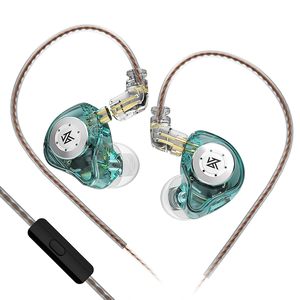 Auriculares con cable <span class=keywords><strong>KZ</strong></span> EDX PRO, controlador dinámico de 16 mm, bajos de alta fidelidad, monitor intrauditivo, cable desmontable, auriculares para juegos de 3,5 mm con micrófono - Product Image 1