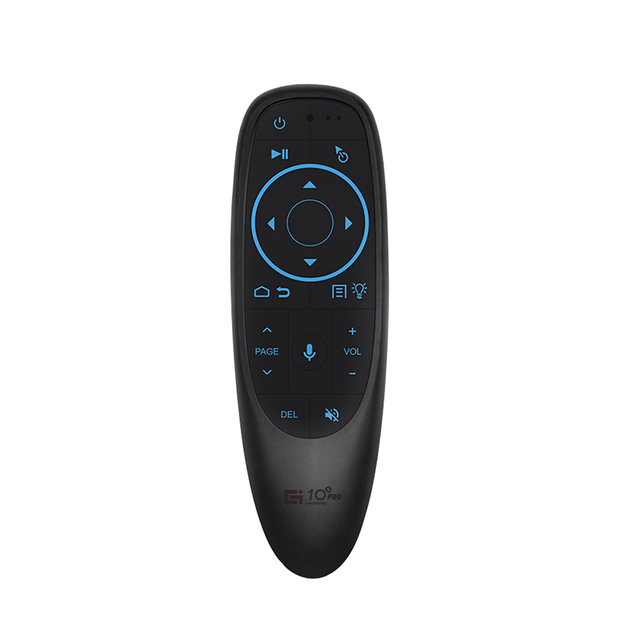 G10S PRO BT 2.4ghz Remote Control Replacement BT5.0 Remote Control Android Tv Box Ir Learning Backlight Gyroscope BT5.0 Voice