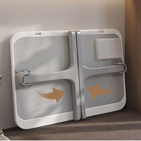 Support d'ordinateur portable multifonctionnel en bois, bureau d'étude avec angle réglable, support pliable pour ordinateur portable et tablette, modèle