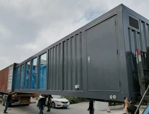 Contemporain 40ft 20ft Structure en Acier <span class=keywords><strong>Maison</strong></span> Conteneur Polyvalent Divers Champs Extérieurs Installation Rapide Boutique <span class=keywords><strong>Piscine</strong></span> - Product Image 2