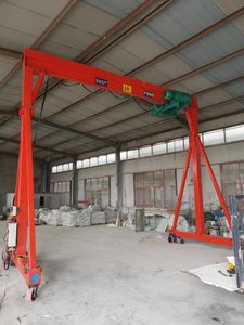 조절 가능한 높이 미니형 전기 휴대용 3톤 소형 갠트리 크레인 - Product Image 6