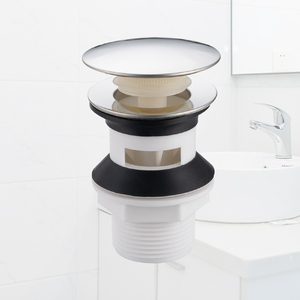 Desagüe de <span class=keywords><strong>lavabo</strong></span> de plástico ABS de venta directa de fábrica con filtro de desagüe de clic-clac y tapón de desagüe para <span class=keywords><strong>lavabo</strong></span> de baño - Product Image 5