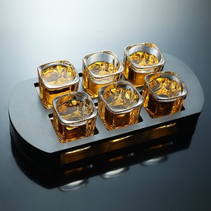 1.5 oz logo personnalisé verrerie whisky vin <span class=keywords><strong>tequila</strong></span> verres à liqueur unique en forme de coeur verre à liqueur - Product Image 4