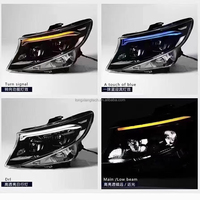 Ensemble de phares LED pour Mercedes Benz Vito 2016-2023 W447, configuration haut de gamme, 24V, mise à niveau des feux de voiture, état neuf, phares avant