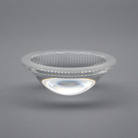 Collimateur LED transparent en verre de 50 mm, lentille COB à 60 degrés