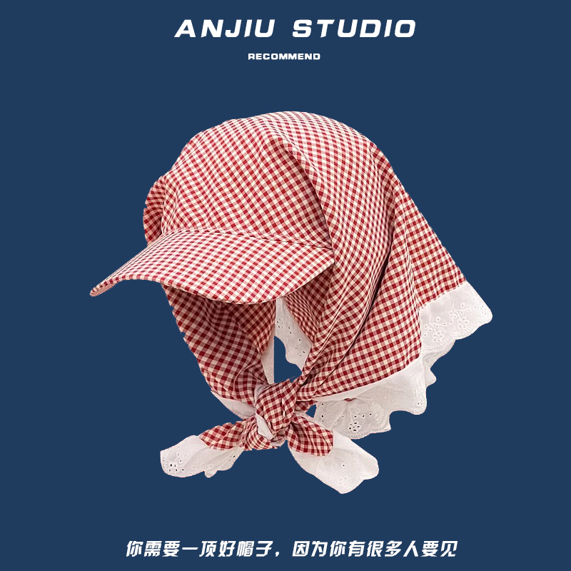 Plaid rosso [piccolo cappuccio scozzese fresco piccolo]]