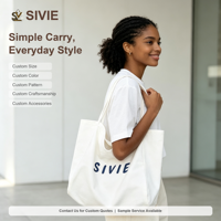 Sac fourre-tout en toile personnalisé avec impression de lettres surdimensionnées, sac à bandoulière grande capacité pour femme, idéal pour le shopping, les voyages et le quotidien, fournisseur en gros