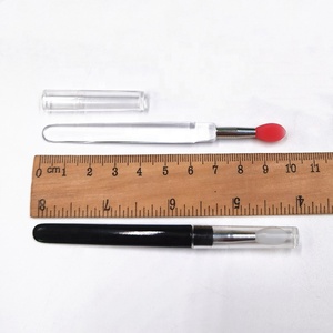 Palos aplicadores de silicona <span class=keywords><strong>para</strong></span> decoración de uñas, aplicación de purpurina cromada reutilizable, herramienta de manicura, pigmento fácil de <span class=keywords><strong>aplicar</strong></span>, cepillo de uñas de silicona - Product Image 3