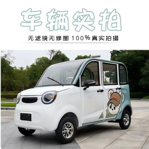 Nuovo Veicolo Elettrico Domestico a Quattro Ruote per il Trasporto di Bambini e Adulti, Mini Auto Personale <span class=keywords><strong>1</strong></span> kW con Batteria al Piombo-Acido - Product Image 2