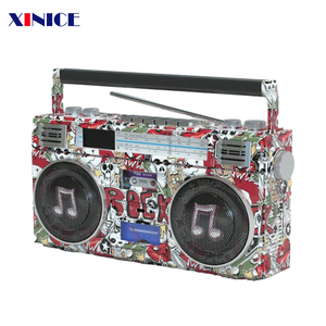 MLK-7822 Cổ Điển Loa Không Dây Cũ Fashioned Phong Cách Cổ Điển AM FM Đài Phát Thanh Loa Ngoài Trời Với Khe Cắm Thẻ SD - Product Image 1