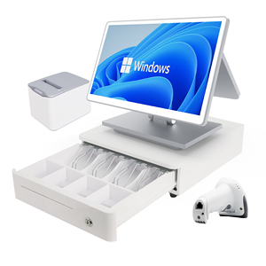 Hardware TPV con Pantalla Dual y Funciones Offline, Soporte para Pantalla para Operaciones Eficientes de Caja Registradora - Product Image 1