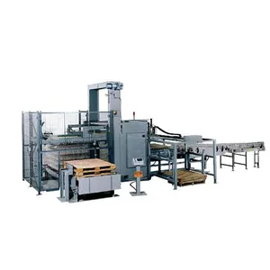 Shuhe depalletizer conveyor for bottles high quality automatic low level palletizer and depalletizers packaging line