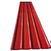 Tôle de Toiture Ondulée PPGI 0.6-1mm DX51D DX52D DX53D Prépeinte Galvanisée Découpée et Pliée Prix Usine