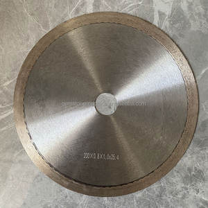 شفرة ألماسية مُلبدة لقطع الأحجار الكريمة مقاس 6 و8 و10 و12 بوصة مع مقبس 1 بوصة - Product Image 1