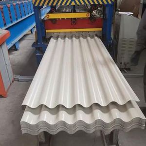 Placa de acero prepintada de alta calidad, hojas de techo galvanizadas, hoja de techo de Metal corrugado trapezoidal recubierta de Zinc para construcción - Product Image 5