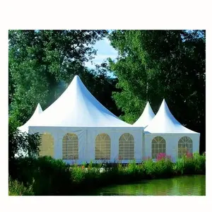 10M X 10M 20M X 20M Commerciële Pagode Kaas Bruiloftsfeest Padel Court Tent Te Koop