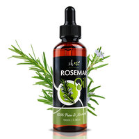 Huile Essentielle de Romarin 100% Naturelle OEM ODM pour Cheveux Bouclés, Peau, Diffuseur, Aromathérapie, Fabrication de Savon, DIY, Marque Privée