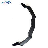 7 pièces en Fiber de carbone/noir mat/noir brillant voiture pare-chocs avant lèvre Spoiler diffuseur pour Chevrolet Corvette C8 2020-2024