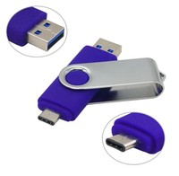 Otg usb di memoria flash per il tipo C del telefono mobile del usb 3.0 flash drive 8gb 16gb 32gb 64gb 128gb 256gb