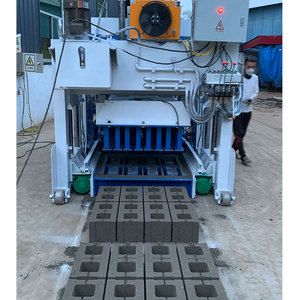 Yj nhà máy 8 inch khối rỗng di động bê tông khối máy tự động <span class=keywords><strong>QMY10</strong></span>-<span class=keywords><strong>15</strong></span> di chuyển phong cách trứng đẻ khối máy để bán - Product Image 5
