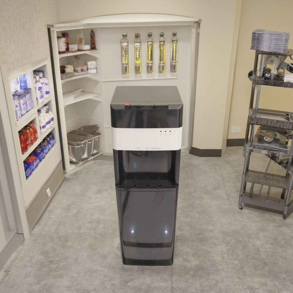 Electric Compressor-Cooled Water Dispenser for Home & Office