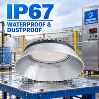 Projecteur LED UFO 200W à haut rendement lumineux 180LM/W SMD IP67 pour entrepôt industriel et atelier