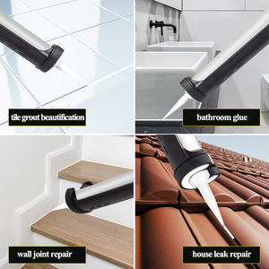 <span class=keywords><strong>Pistolet</strong></span> à calfeutrer sans fil portable, design léger pour les réparations domestiques et les projets scolaires - Product Image 5