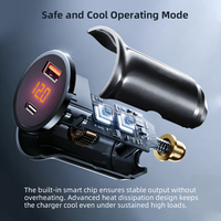 Câble Starlink Mini 12V Charge Rapide QC 3.0 & PD 30W Interface Plaquée Or DC 5521 3M