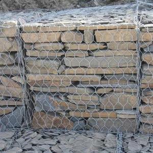 <span class=keywords><strong>Cage</strong></span> en gabion préfabriquée 2*1*1m Installation rapide Maille de pierre galvanisée pour la défense contre les inondations d'urgence - Product Image 5