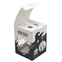 Nouvelle boîte cadeau pliante rigide en carton haut de gamme personnalisée pour l'emballage de vins de luxe, whisky, vodka, vin rouge