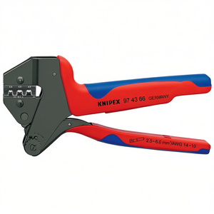 Herramienta de crimpado Knipex 2.5-6.0 mm AWG 14-10 para conectores Mc4 - Product Image 3
