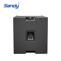 Enceinte Line Array Sandy LE12S simple de 18 pouces, enceinte audio professionnelle, caisson de basses puissant, enceinte passive