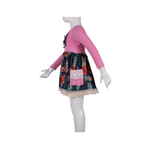 6-12M niñas Otoño de manga larga falda Top leopardo Print pantalones conjunto bebé <span class=keywords><strong>chica</strong></span> traje conjunto de ropa 0-6M - Product Image 4