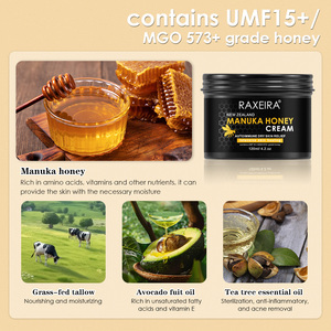 Crème pour le visage au miel de Manuka en marque privée, soin de la peau de qualité supérieure, douceur naturelle, nourrissante, hydratante, crème anti-rides - Product Image 4