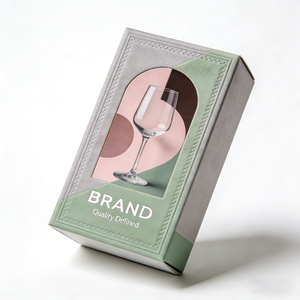 Boîte d'emballage en papier mat personnalisée <span class=keywords><strong>pour</strong></span> <span class=keywords><strong>verres</strong></span> <span class=keywords><strong>à</strong></span> cocktail, <span class=keywords><strong>verres</strong></span> <span class=keywords><strong>à</strong></span> <span class=keywords><strong>pied</strong></span> hauts et verrerie de table - Product Image 3