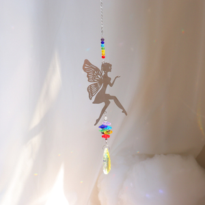 <b>Crystal</b> Suncatchers Fairies Butterflies Birds Owls <b>Trees</b> Window Hanging Drench Your Space Inrainbow Energy - Product Image 3