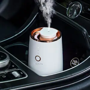 SCENTA Private Label Portable Ce Mini Plastic Car Perfume Fresheners Rechargeable Fragrance Oil Usb Electric Air Purifier