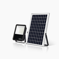 Coutyard Security Panel solar Reflector LED 28W 100W 150W 168W Luz de inundación solar al aire libre IP66 Lámpara de luces solares impermeables
