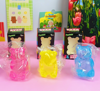Bonbons gélifiés en forme d'ours en boîte, bonbons maltés, jouet réaliste anti-stress, jouet à presser célèbre sur Internet pour garçons