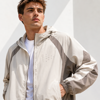 Ensemble short et veste à capuche personnalisé pour homme, léger, décontracté, pour l'extérieur, survêtement OEM ODM, vêtements de sport d'été, vente en gros d'usine