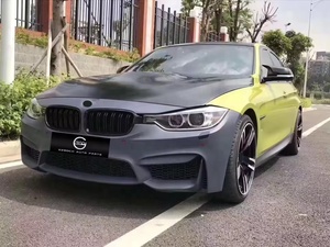 Paraurti Anteriore F30 F35 M3 per <span class=keywords><strong>BMW</strong></span> <span class=keywords><strong>Serie</strong></span> <span class=keywords><strong>3</strong></span> F30 F35 320i 328i 330i <span class=keywords><strong>M</strong></span> Sport MT, Kit Carrozzeria M3, Conversione da F30 a M3 - Product Image 4
