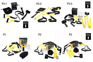 Correas de Suspensión de Nylon al por Mayor de Fábrica, Cinturón de Fitness Ajustable y Duradero para Entrenamiento de Fuerza Corporal - Product Image 2