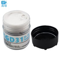 GD31 2 Buah Berat Bersih 20 Gram Putih 1.0W Pasta Lem Penghantar Panas untuk CPU GPU LED