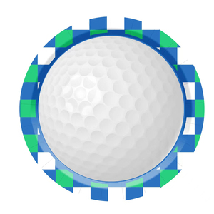 Juego de Vajilla Desechable DAMAI con Tema de Golf en Azul y Blanco, con Platos, Vasos y Servilletas de Papel, para Fiestas de Cumpleaños, para 8 Personas - Product Image 5
